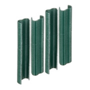 GAH Alberts Agrafes fil 22 mm zingué/vert 200 pcs/boîte/type 61-91271-3