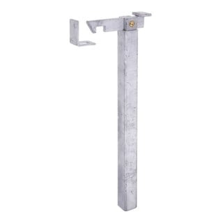 GAH Alberts Arrêt de porte avec crochet de retenue H300mm acier