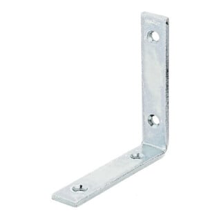 GAH Alberts Balkenwinkel 100x100x20x5mm Stahl roh, gelb galvanisch verzinkt
