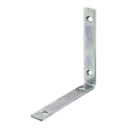 GAH Alberts Balkenwinkel 120x120x20x5mm Stahl roh, gelb galvanisch verzinkt