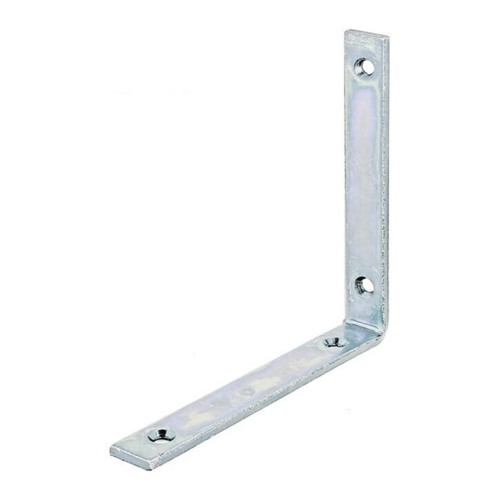 GAH Alberts Balkenwinkel 140x140x20x5mm Stahl roh, gelb galvanisch verzinkt