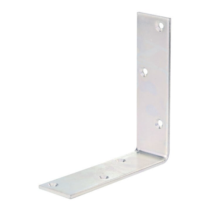 GAH Alberts Balkenwinkel 150x150x40x4mm Stahl roh, gelb galvanisch verzinkt
