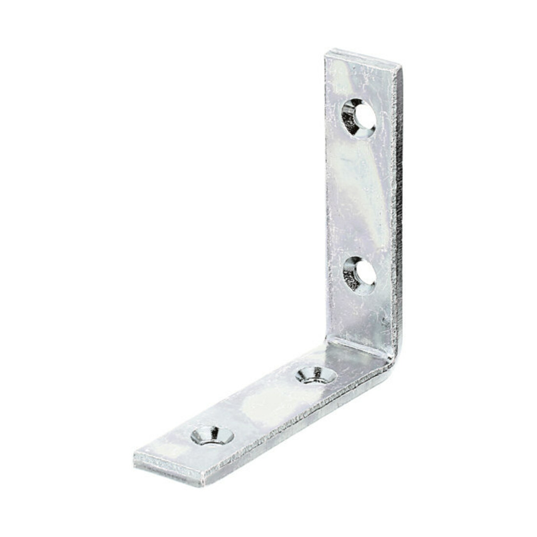 GAH Alberts Balkenwinkel 80x80x20x5mm Stahl roh, gelb galvanisch verzinkt