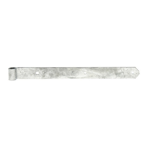GAH Alberts Bande de porte droite, pour carré 16mm 500mm acier, galvanisé à chaud