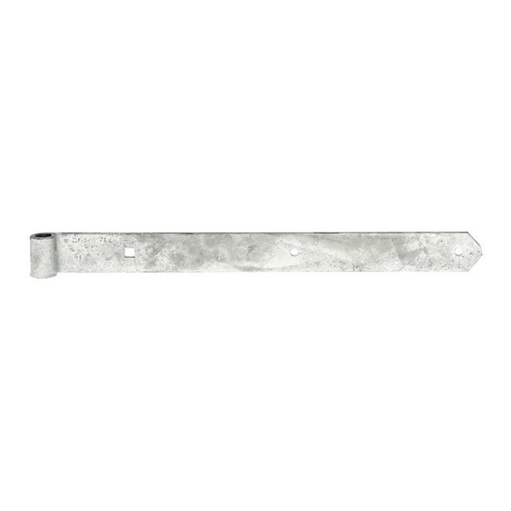 GAH Alberts Bande de porte droite, pour carré 16mm 500mm acier, galvanisé à chaud
