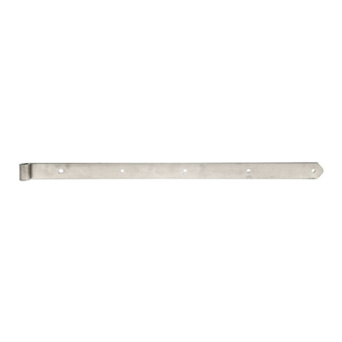 GAH Alberts Bandeau de porte droit, pour broche 16mm 800mm acier inoxydable mat