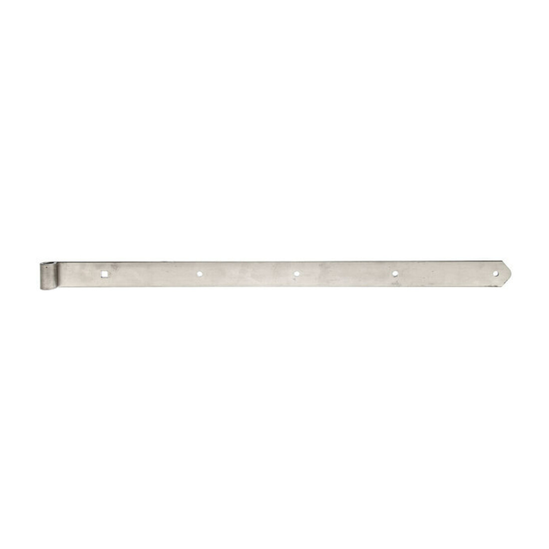 GAH Alberts Bandeau de porte droit, pour broche 16mm 800mm acier inoxydable mat