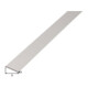 GAH Alberts Barre plate lisse, non perforée, L1000mm l15mm, e2mm Aluminium argenté anodisé-1