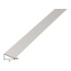 GAH Alberts Barre plate lisse, non trouée, L1000mm l20mm É2mm Aluminium argenté anodisé-3