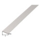 GAH Alberts Barre plate lisse, non trouée, L1000mm l50mm, e3mm Aluminium argenté anodisé-4