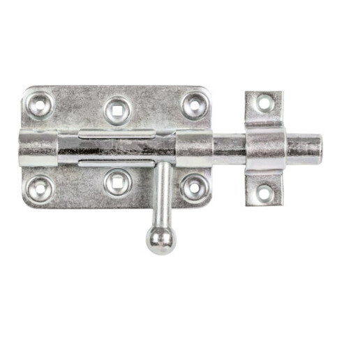 GAH Alberts Bolz.Schlossieg. m.befestigt.Schlaufe, ger. 99, Stahl roh, gelb galvanisch