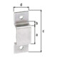 GAH Alberts Boucle pour loquet L 13mm, l 38mm Acier, galvanisé-3