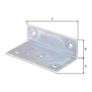 GAH Alberts Breitwinkel 40x25x75x2mm Stahl roh, gelb sendzimirverzinkt-3