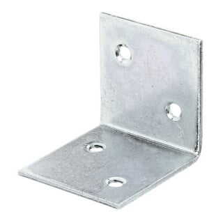 GAH Alberts Breitwinkel 40x40x40x2mm Stahl roh, gelb sendzimirverzinkt