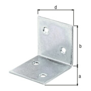 GAH Alberts Breitwinkel 40x40x40x2mm Stahl roh, gelb sendzimirverzinkt-3