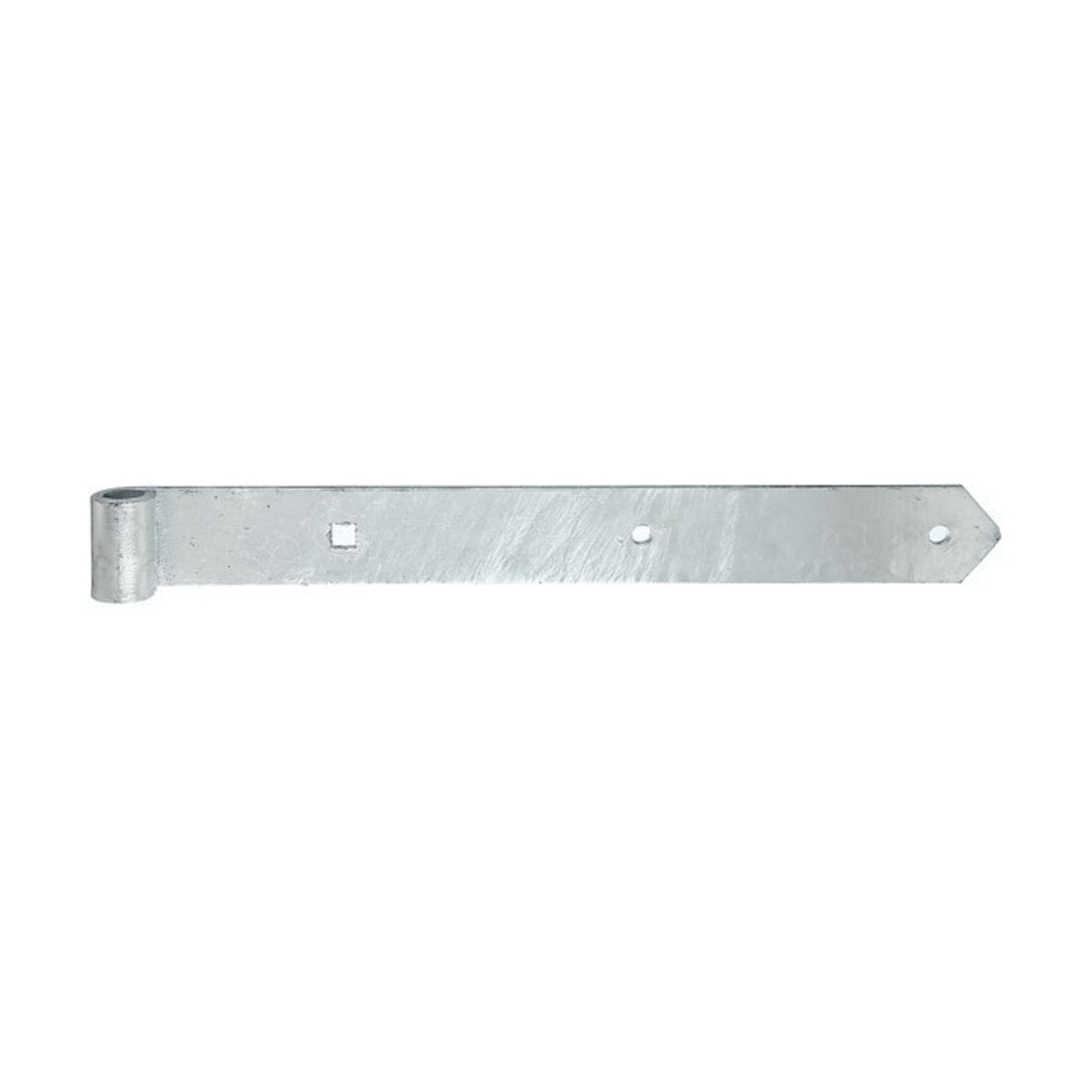 GAH Alberts Chargement de porte droit, pour carré 16 mm 400 mm acier, galvanisé à chaud