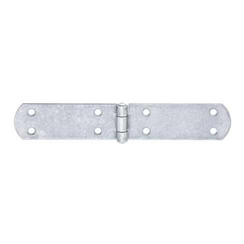 GAH Alberts Charnière à caisse avec goupille rivetée, L 200 mm acier inoxydable mat