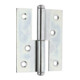 GAH Alberts Charnière de levage de porte angulaire, L65xH80mm galvanisée-3