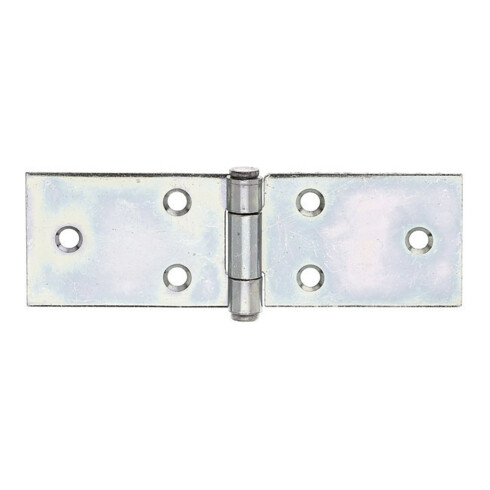 GAH Alberts Charnière de meuble L 101 mm, l 32 mm acier, jaune zingué sendzimir