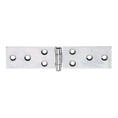 GAH Alberts Charnière de meuble L 141 mm, l 32 mm acier, jaune galvanisé sendzimir