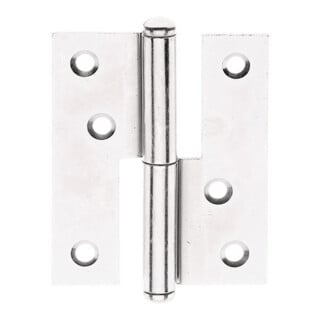 GAH Alberts Charnière de porte à levier angulaire, L65xH80mm galvanisée
