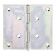 GAH Alberts Charnière de porte carrée, L100xH100mm avec axe inox renforcé-1