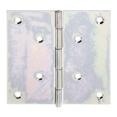 GAH Alberts Charnière de porte carrée, L100xH100mm avec axe inox renforcé