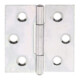GAH Alberts Charnière de porte carrée, L38xH38mm avec axe inox serti-3