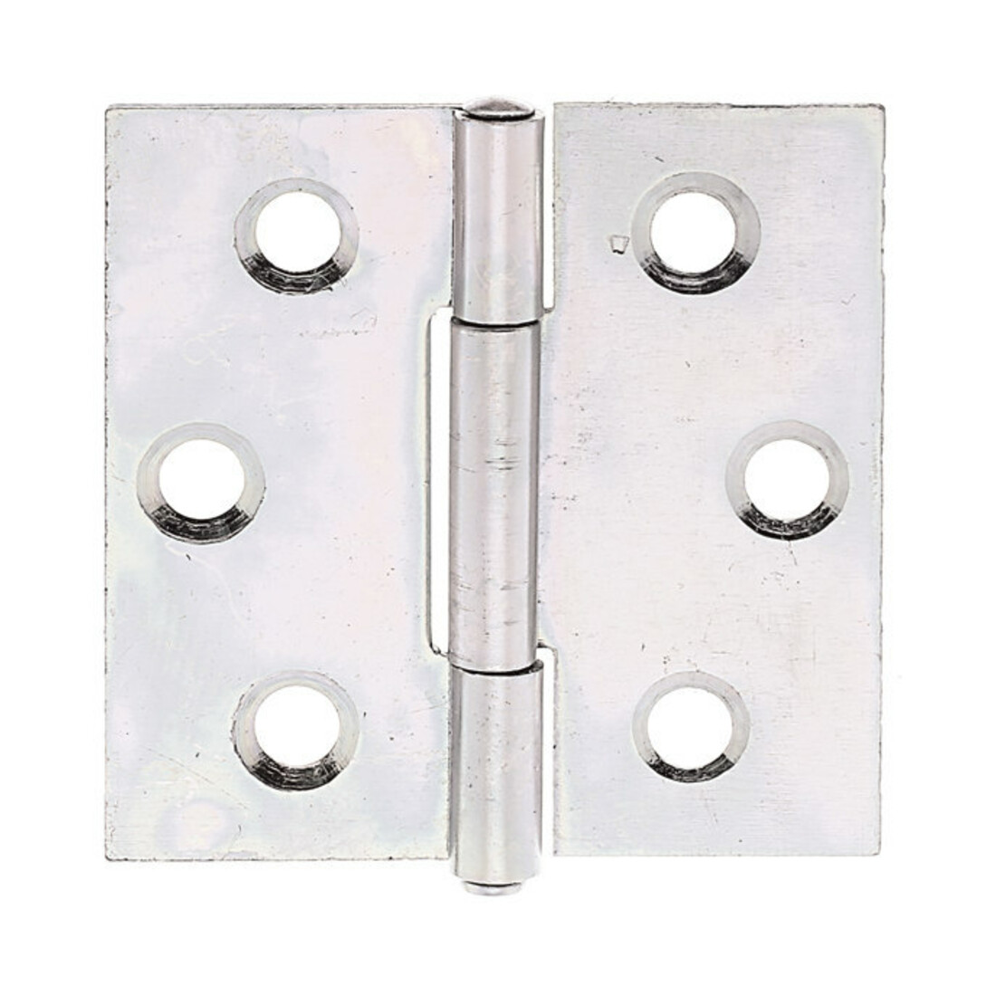 GAH Alberts Charnière de porte carrée, L38xH38mm avec axe inox serti