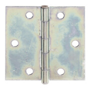 GAH Alberts Charnière de porte carrée, L82xH82mm avec axe inox riveté-3
