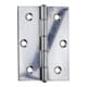 GAH Alberts Charnière de porte demi-large, roulée L58xH80mm Acier inoxydable, inoxydable-1