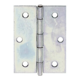 GAH Alberts Charnière de porte demi-large, roulée L58xH80mm galvanisée sendzimir