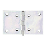 GAH Alberts Charnière de porte large, L128xH81mm avec goupille inox, zingue sendzimir-4