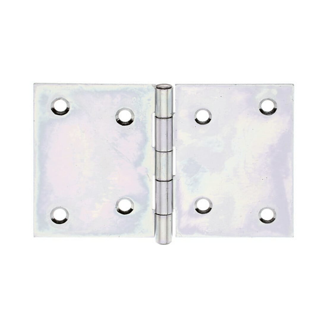 GAH Alberts Charnière de porte large, L128xH81mm avec goupille inox, zingue sendzimir