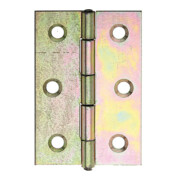 GAH Alberts Charnière de porte semi-large, roulée L43xH63mm galvanisée sendzimir-3