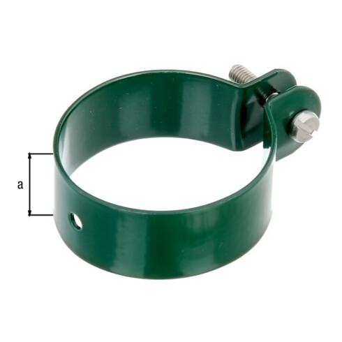 GAH Alberts Colliers de serrage zingués vert 60 mm