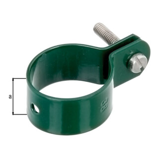 GAH Alberts Colliers de tirant galvanisés vert 38 mm