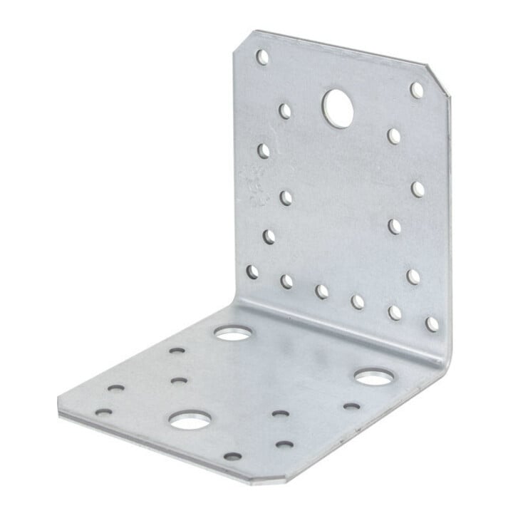 GAH Alberts Connecteur d'angle 105x105x90x3mm acier brut, sendzimir galv.