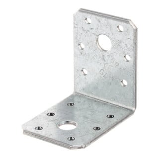 GAH Alberts Connecteur d'angle 60x60x45x2,5mm acier brut, sendzimir galv.