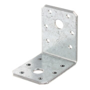 GAH Alberts Connecteur d'angle 60x60x45x2,5mm acier brut, sendzimir galv.