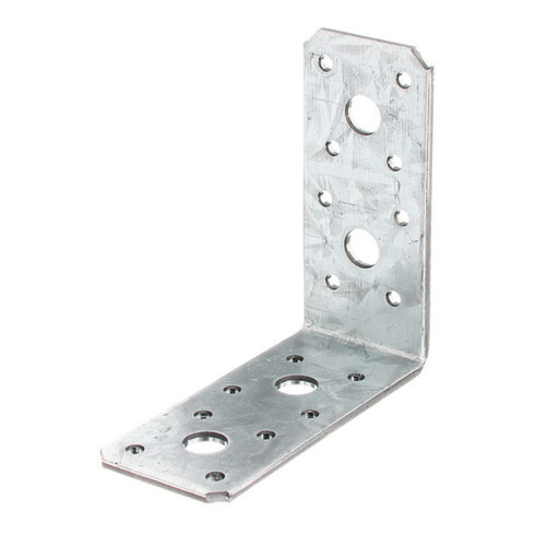 GAH Alberts Connecteur d'angle 90x90x40x3mm acier brut, galvanisé sendzimir