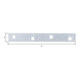 GAH Alberts Connecteur plat 120 x 16 mm acier, jaune zingué sendzimir-1