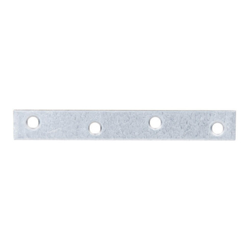 GAH Alberts Connecteur plat 120 x 16 mm acier, jaune zingué sendzimir