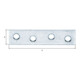 GAH Alberts Connecteur plat 60 x 14 mm acier, zingué jaune-1