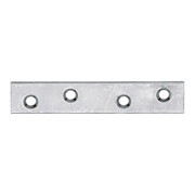 GAH Alberts Connecteur plat 80 x 15 mm acier, jaune zingué sendzimir