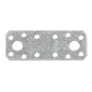 GAH Alberts Connecteur plat droit 100x35x100x2,5 mm acier galvanisé CE-3