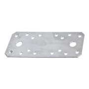 GAH Alberts Connecteur plat droit 133x55x2 mm inox sans CE