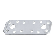 GAH Alberts Connecteur plat droit 96x35x2mm inox sans CE