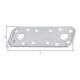 GAH Alberts Connecteur plat droit 96x35x2mm inox sans CE-3