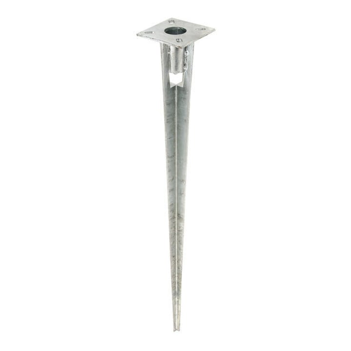 GAH Alberts Douille de fixation à enfoncer, acier galvanisé 38 x 750 mm